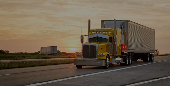 Refrigerated freight shipping.