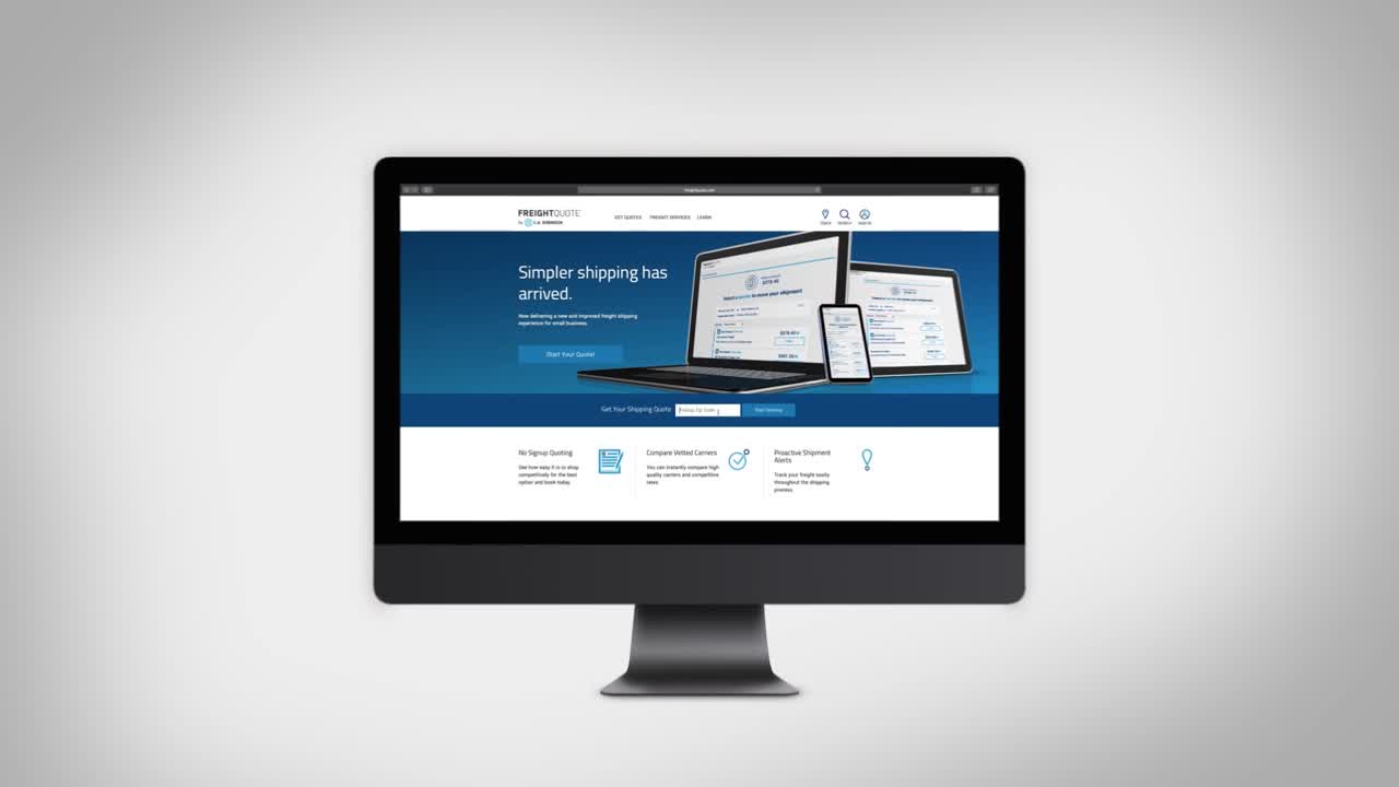 How to get started with Freightquote video thumbnail