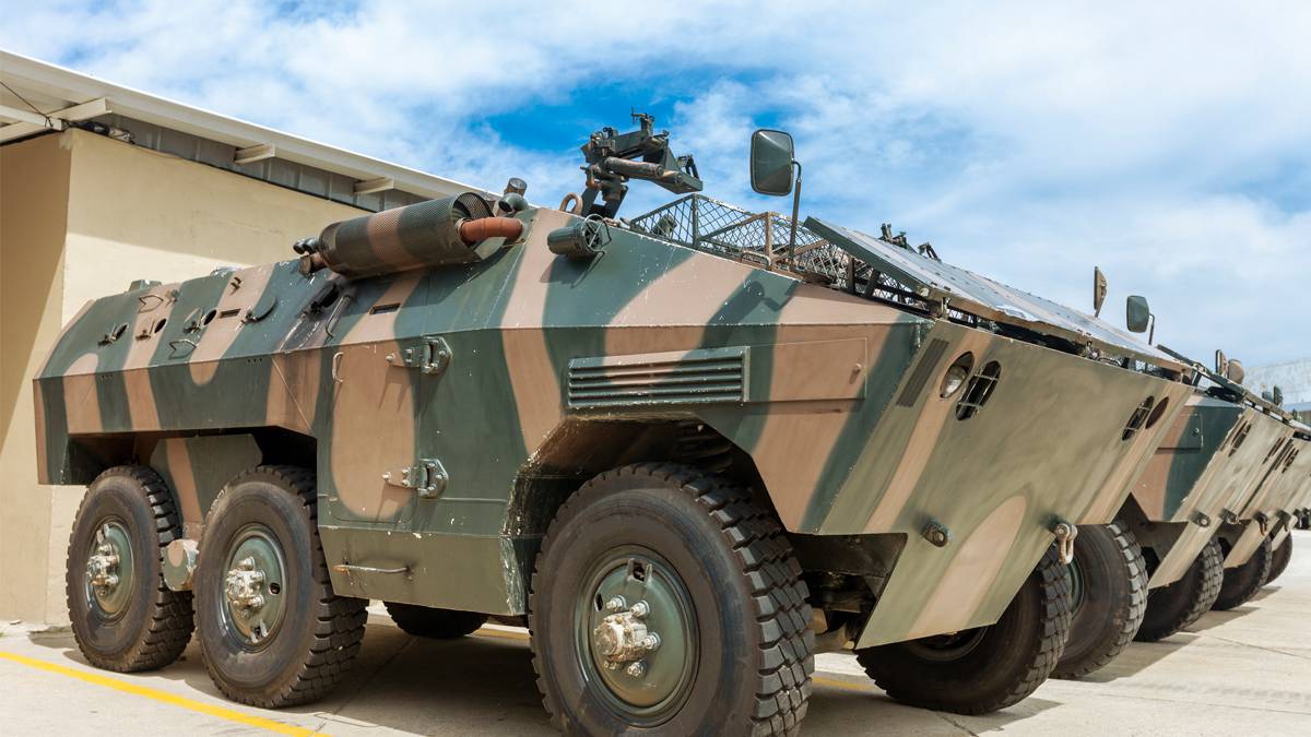 Military defense tank