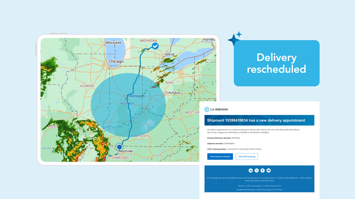 Orchestrate without friction | Lean AI supply chain platform | C.H. Robinson