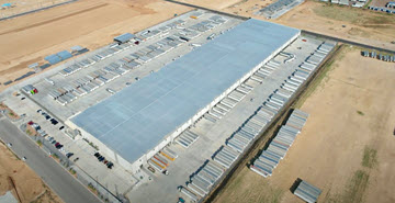 C.H. Robinson new facility in Laredo, Texas, has the capacity to handle as many as 350 shipments a day.